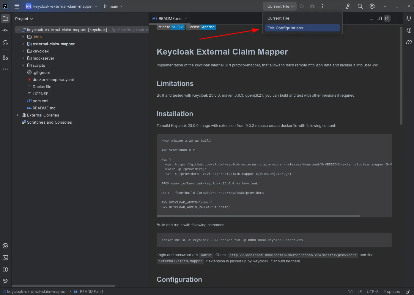 Keycloak Open Project